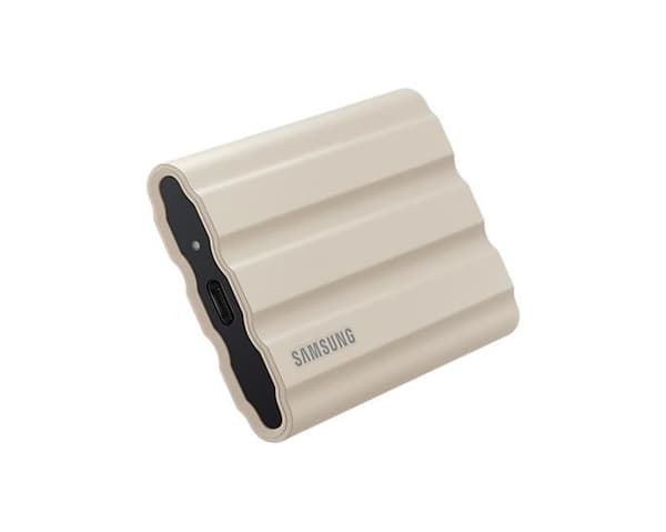 Extern SSD t7 (1tb, usb 3.2, skrivhastighet 1000 mbyte/sek, läshastighet 1050 mbyte/sek, mu-pe1t0k/eu), Samsung