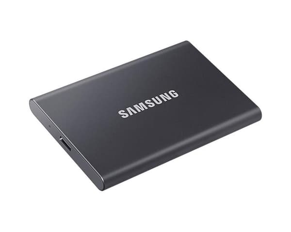 Ulkoinen SSD t7 (4tb, usb 3.2, kirjoitusnopeus 1000 mbytes/s, lukunopeus 1050 mbytes/sek, mu-PC4t0t/ww), Samsung