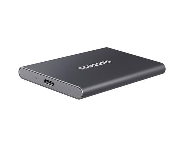 Ulkoinen SSD t7 (4tb, usb 3.2, kirjoitusnopeus 1000 mbytes/s, lukunopeus 1050 mbytes/sek, mu-PC4t0t/ww), Samsung