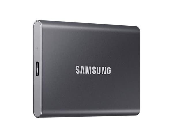 Ulkoinen SSD t7 (4tb, usb 3.2, kirjoitusnopeus 1000 mbytes/s, lukunopeus 1050 mbytes/sek, mu-PC4t0t/ww), Samsung