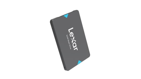 SSD nq100 (480gb, sata 3.0, kirjoitusnopeus 480 mbytes/s, lukunopeus 550 mbytes/s, 2,5", lnq100x480g-rnnng), Lexar