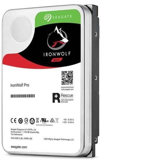 Seagate IronWolf Pro ST4000NE001 intern hårddisk - 4 TB - SATA 6 Gb/s - 7200 rpm