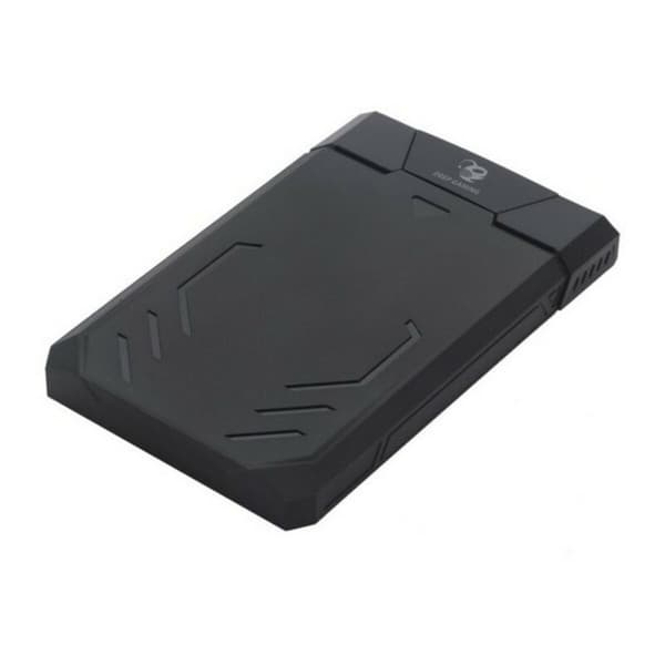 Hårddiskkabinett CoolBox DeepCase Svart 2,5"