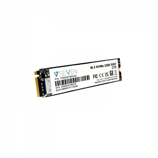 Hårddisk V7 V7SSD2TBNV4E 2 TB SSD
