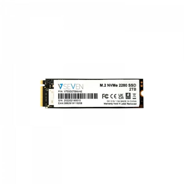 Hårddisk V7 V7SSD2TBNV4E 2 TB SSD