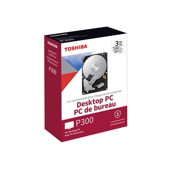 Hårddisk Toshiba 3,5" 256 GB SSD 2 TB HDD
