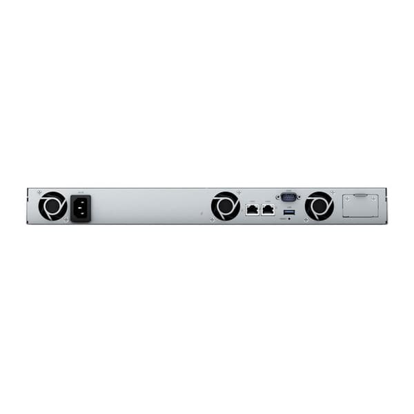 Nätlagringsenhet NAS Synology RS422+ Svart AM4 Socket: AMD Ryzen™ AMD Ryzen R1600