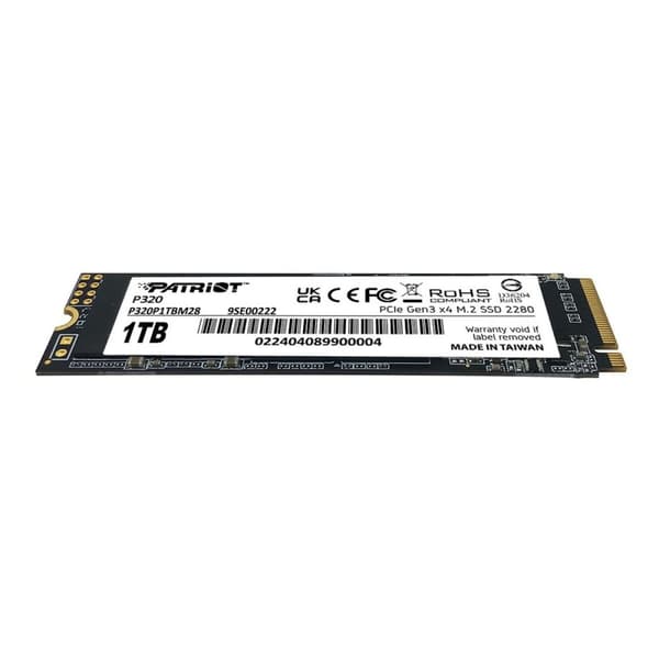 Hårddisk Patriot Memory P320P1TBM28 1 TB SSD