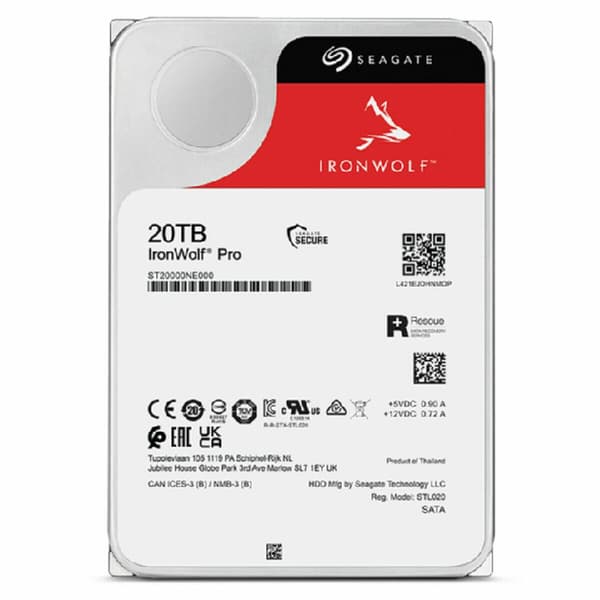 Hårddisk Seagate ST20000NT001 3,5" 20 TB