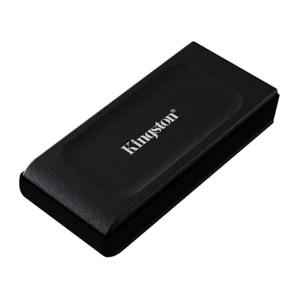 Ulkoinen SSD xs1000 (2tb, usb 3.2, kirjoitusnopeus 1000 mbytes/s, lukunopeus 1050 mbytes/s, sxs1000r/2000g), Kingston