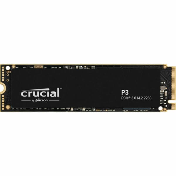 Kovalevy Crucial P3 1 TB HDD 1 TB SSD 4 TB SSD