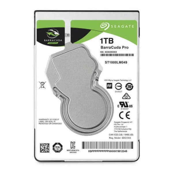 Harddisk Seagate ST1000LM049 1 TB SATA6 128 MB 2,5" 1 TB HDD