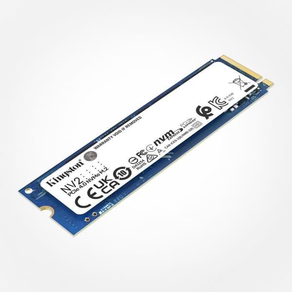 KINGSTON TECHNOLOGY Hårddisk - SSD NV2 - 250GB - M.2 2280 PCIe 4.0 NVMe - Blå
