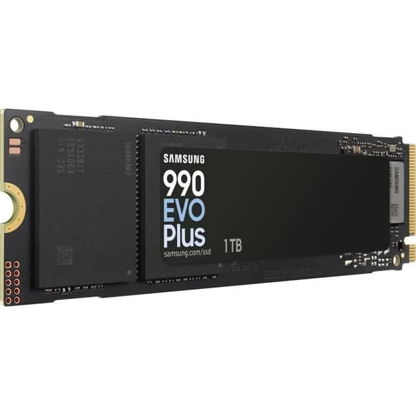 Intern SSD - SAMSUNG - 990 EVO Plus 1 TB - NVMe M.2 PCIe 4.0x4 - Läshastighet upp till 7 150 MB/s