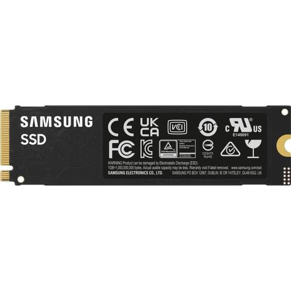 Intern SSD - SAMSUNG - 990 EVO Plus 1 TB - NVMe M.2 PCIe 4.0x4 - Läshastighet upp till 7 150 MB/s