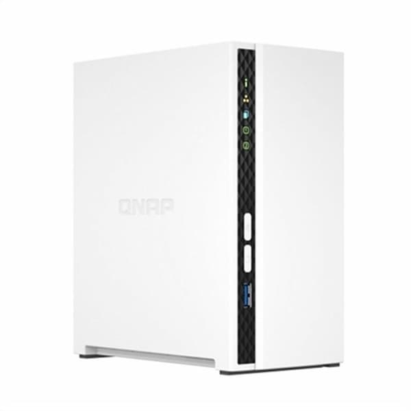 NAS Verkkotallennus Qnap TS-233 Valkoinen Musta Valkoinen