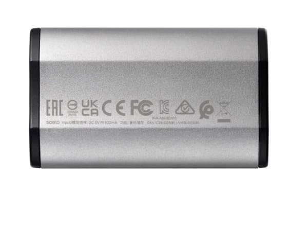 Adata - SD810-500G-CSG - SD810 - 500 GB - USB Typ-C - USB 3.2 Gen 2x2 - 2000 MB/s - Svart - Silber ()
