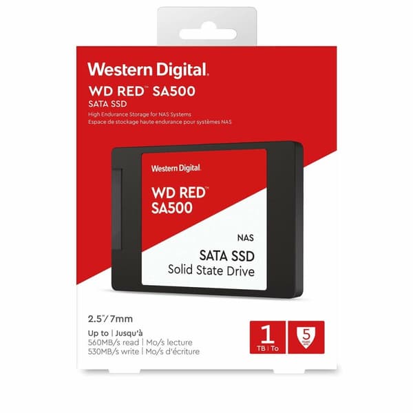Harddisk SSD Western Digital WDS100T1R0A 2,5" 1 TB SSD