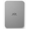 Miniatyrbild 1 av 2: Extern bärbar hårddisk - LACIE - Mobile Drive v2 - USB 3.1-C - 4TB - Grå (STLP4000400)