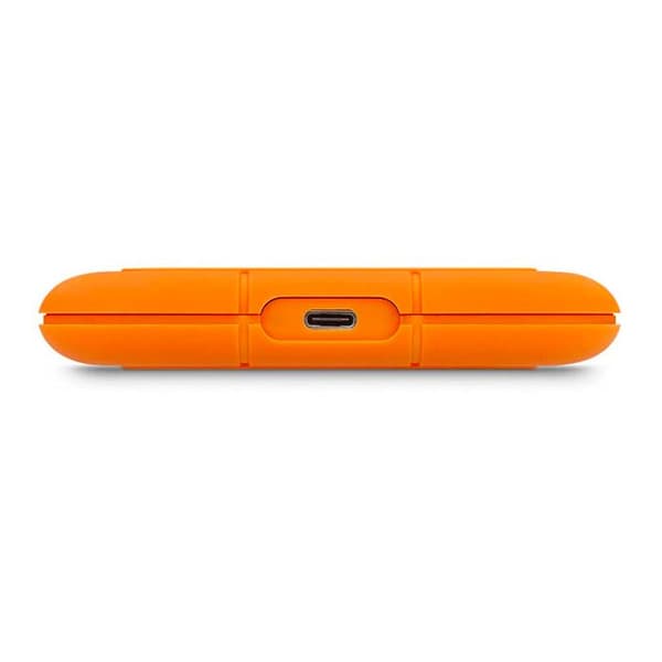 LaCie Rugged USB-C SSD - 2 TB - Orange - Vattentät - Dammtät - Robust