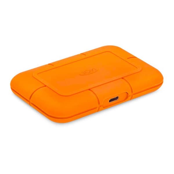 LaCie Rugged USB-C SSD - 2 TB - Orange - Vattentät - Dammtät - Robust