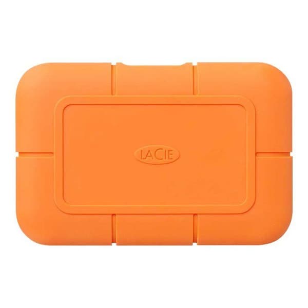 LaCie Rugged USB-C SSD - 2 TB - Orange - Vattentät - Dammtät - Robust