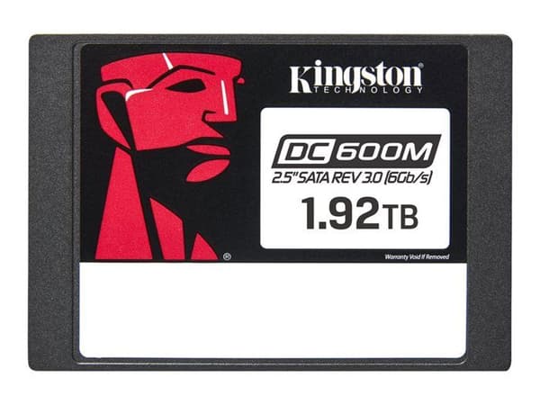 SSD Kingston DC600M - 1,92 TB - Blandad användning - SATA 6 Gb/s