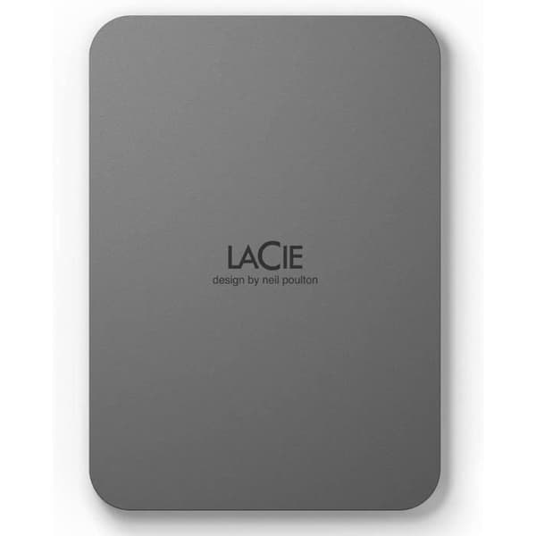 Extern bärbar hårddisk - LACIE - Mobile Drive secure v2 - USB 3.2 - 2TB - Space grey