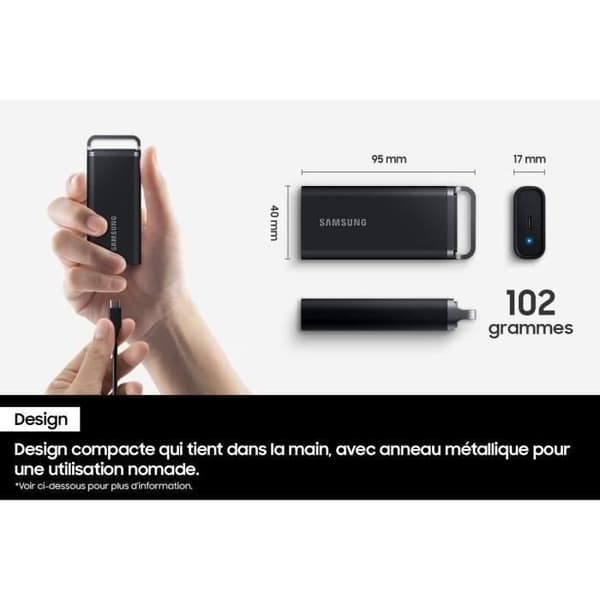 SAMSUNG Extern SSD T5 Evo 4 TB MU-PH4T0S/EU