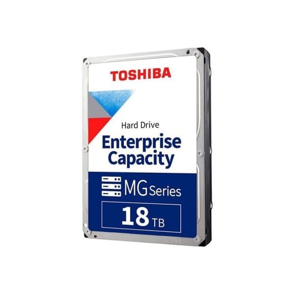 Toshiba MG09 Series MG09ACA18TE - Hårddisk - 18 TB - intern - 3,5" - SATA 6Gb/s - 7200 rpm - buffertminne: 512 MB