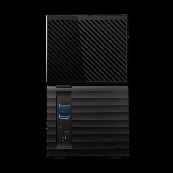WD My Book Duo WDBFBE0360JBK - Hårddisk - 36TB - 2 fack - 18TB HDD x 2 - USB 3.1 Gen 1 (extern)