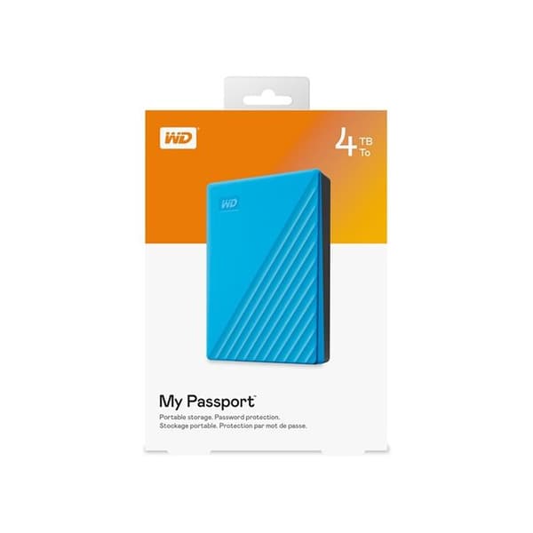 Wd My Passport™ 4TB extern hårddisk