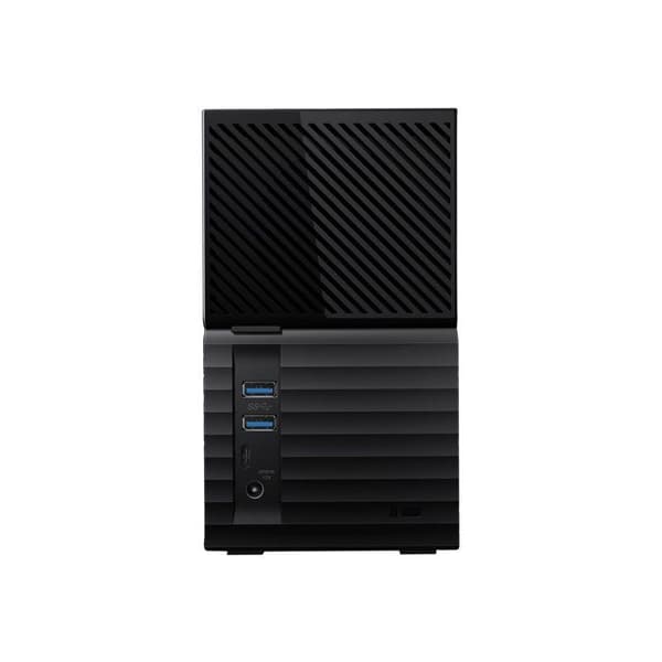 Diskfack - WESTERN DIGITAL - My Book Duo - 16TB - 8 TB - Svart - USB 3.0 - 3.5" Svart