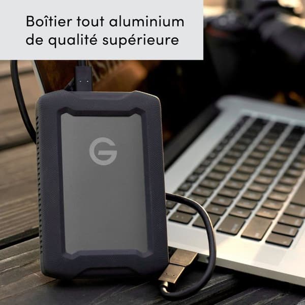 G-DRIVE ARMORATD SPACE GRÅ 1TB