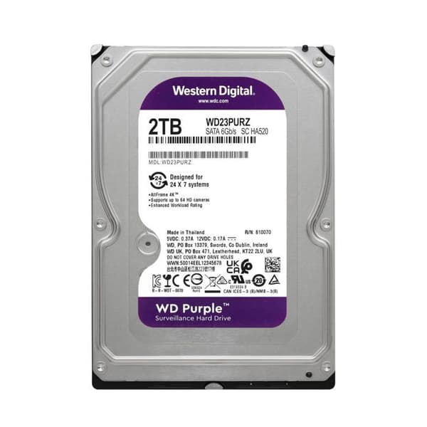 WESTERN DIGITAL WD Purple 2To