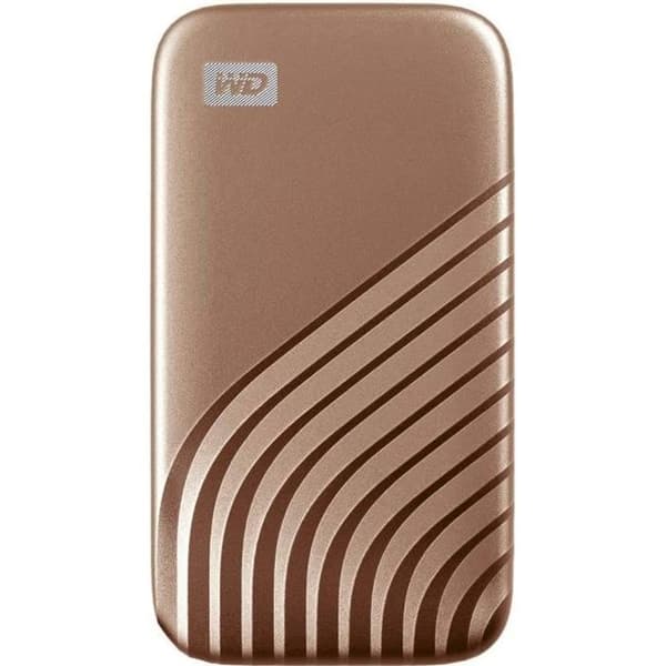 WD My Passport™ - Extern SSD - 500 GB - USB-C - Rose Gold (WDBAGF5000AGD-WESN)