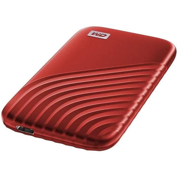 WD - Extern SSD-enhet - My Passport™ - 1TB - USB-C - Röd