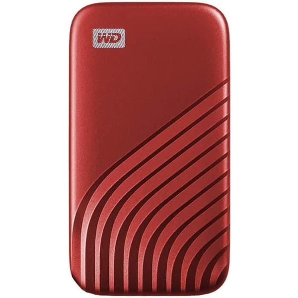 WD - Extern SSD-enhet - My Passport™ - 1TB - USB-C - Röd