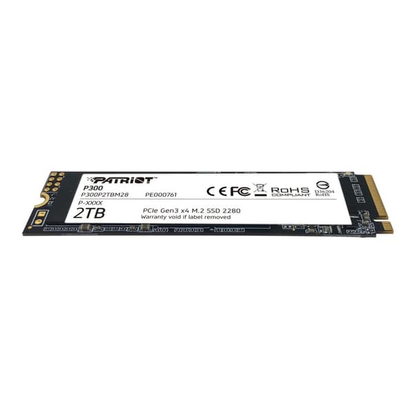 Patriot-minne P300 M.2 2000 GB PCI Express 3.0 NVMe