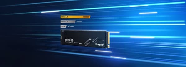 Kingston Technology KC3000 M.2 512 GB PCI Express 4.0 3D TLC NVMe