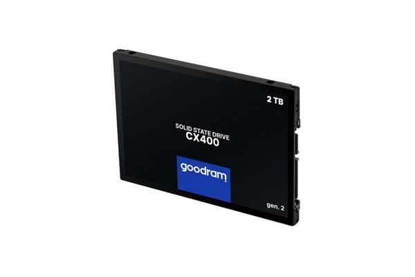Goodram CX400 SSDPR-CX400-02T-G2 2TB 2.5" Serial ATA III 3D NAND