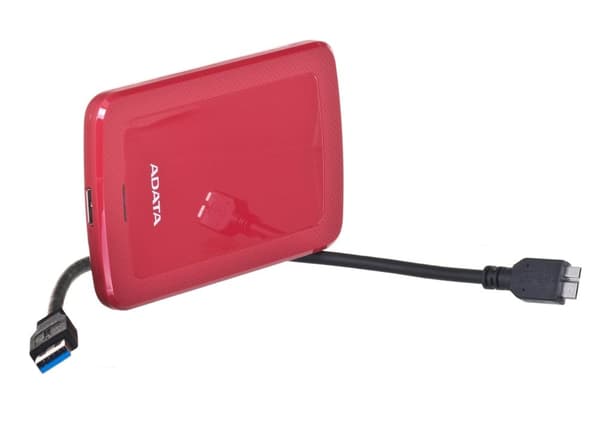 ADATA HV300 extern hårddisk 1000 GB Röd