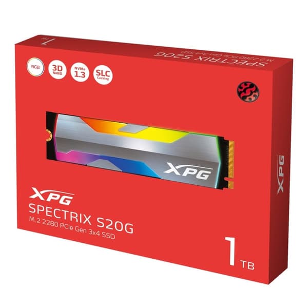 XPG SPECTRIX S20G M.2 500GB PCI Express 3.0 3D NAND NVMe