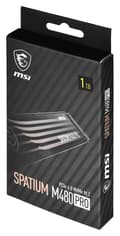 Miniatyrbild 3 av 3: Dysk SSD MSI SPATIUM M480 Pro 1TB PCIe 4.0 NVMe M.2 2280