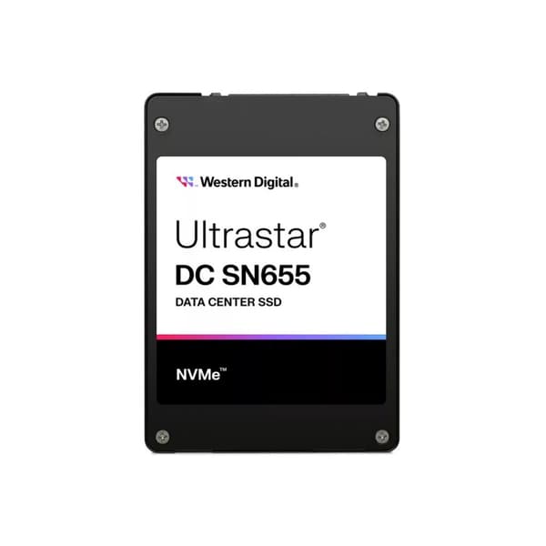 Western Digital Ultrastar DC SN655 U.3 3,84 TB PCI Express 4.0 NVMe 3D TLC NAND ISE (0TS2461)