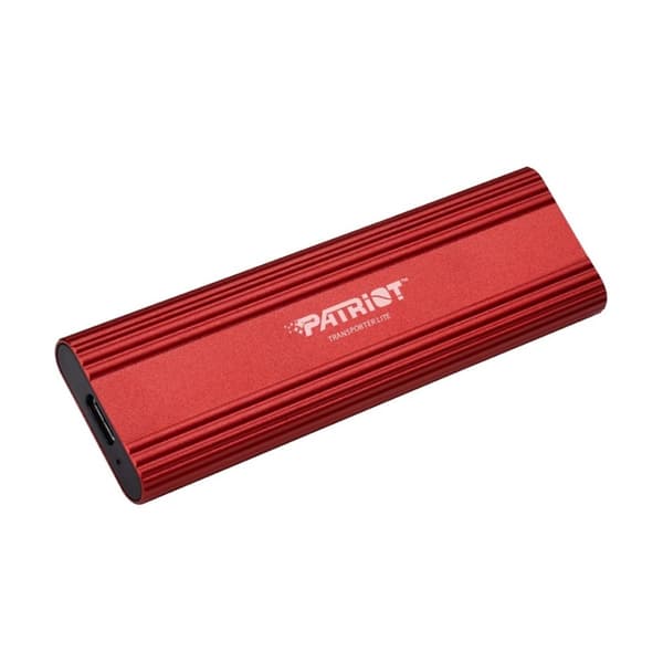 Ulkoinen kannettava SSD-levy PATRIOT MEMORY Transporter Lite 1 Tt USB3.2 Type-C 1000 Mt/s (PTPL1TBPEC) Punainen