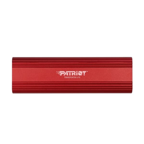 Ulkoinen kannettava SSD-levy PATRIOT MEMORY Transporter Lite 1 Tt USB3.2 Type-C 1000 Mt/s (PTPL1TBPEC) Punainen