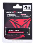 Miniatyrbild 1 av 2: Patriot-minne VP4300 Lite M.2 4TB PCI Express 4.0 NVMe