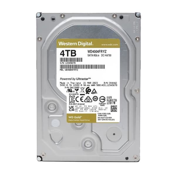 WD Gold WD4004FRYZ - disk