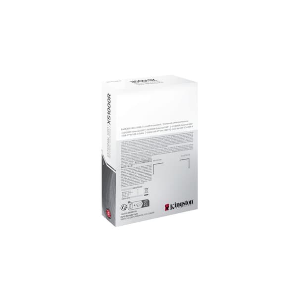 Ekstern harddisk Kingston SXS1000R/2000G Rød 2 TB